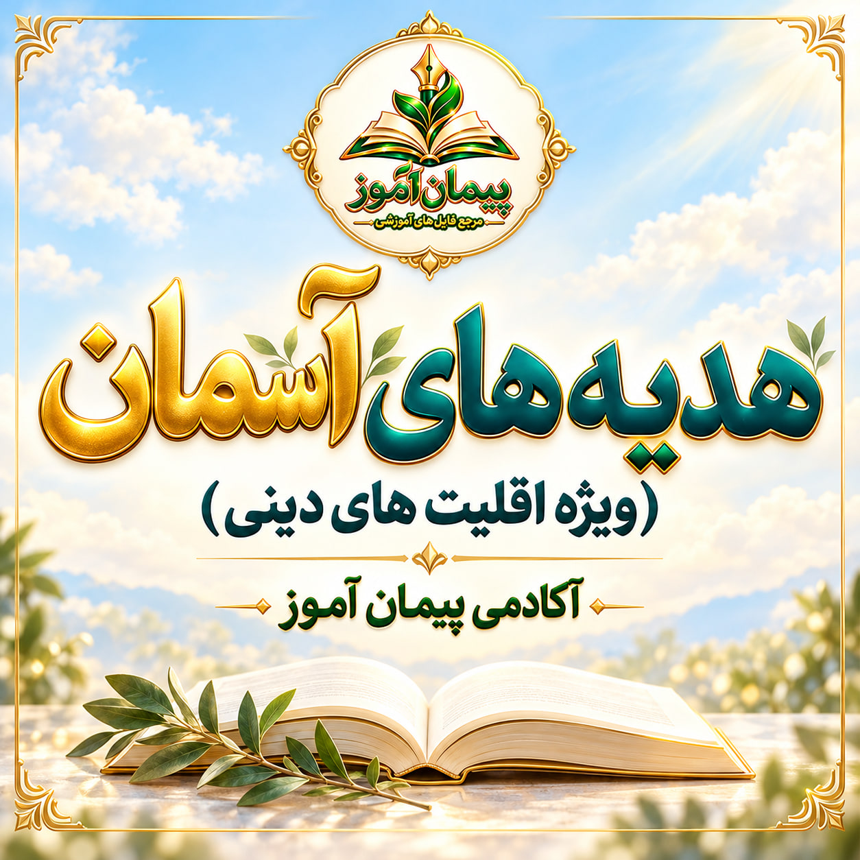 طرح درس تمام ساحتی هدیه های آسمان (ویژه اقلیت های دینی) کلاس دوم