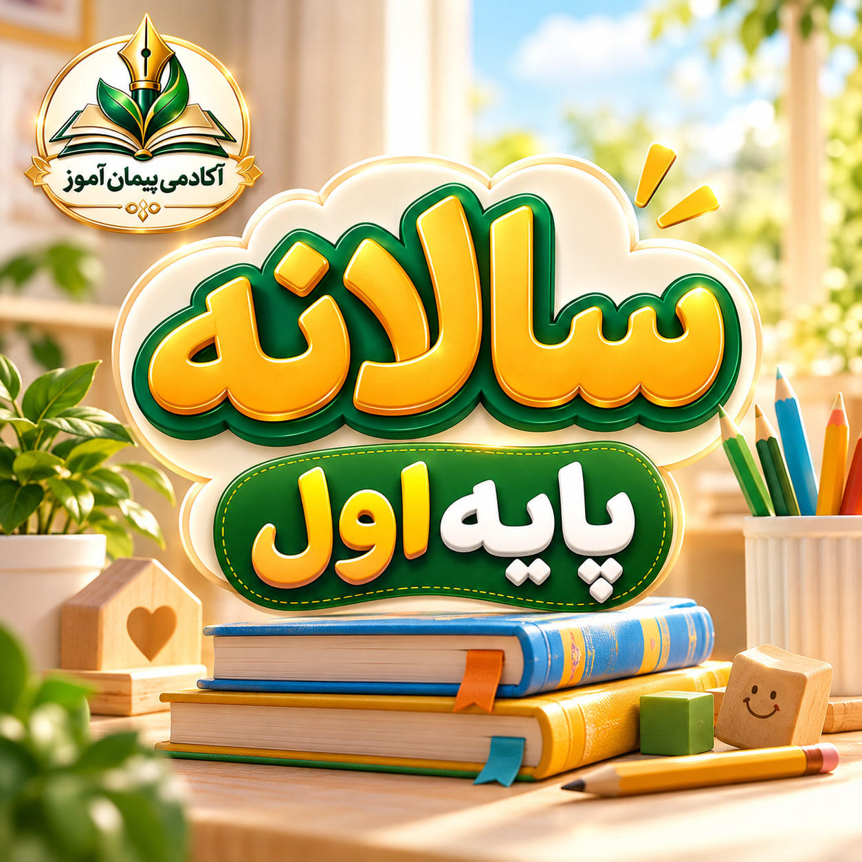 طرح درس تمام ساحتی سالانه کلاس اول ابتدایی