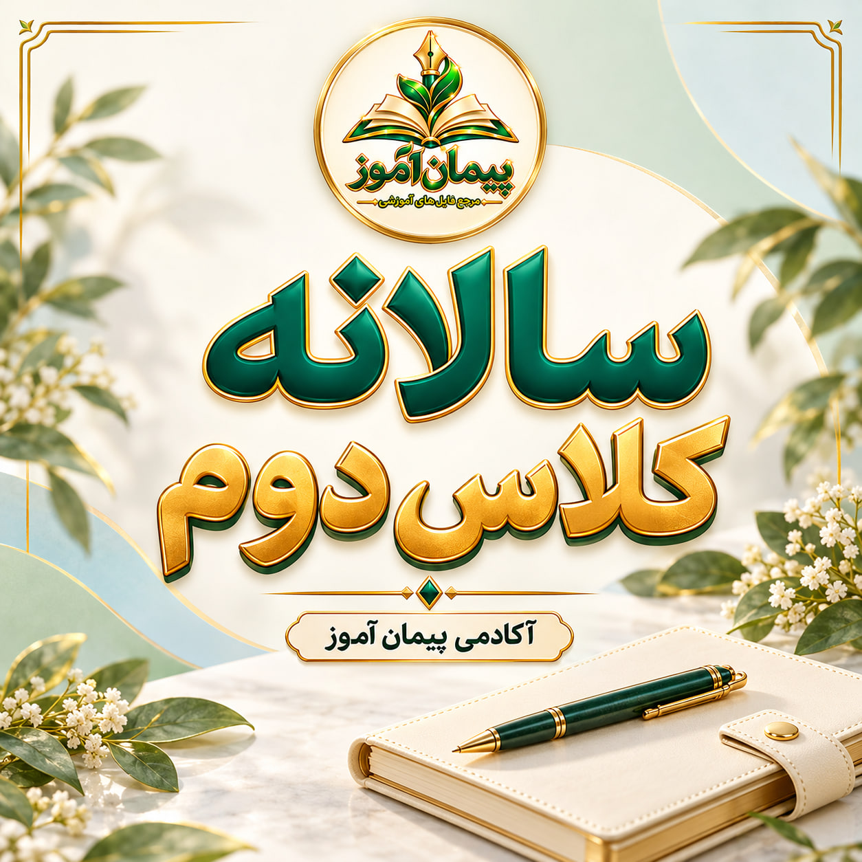 طرح درس تمام ساحتی سالانه کلاس دوم ابتدایی