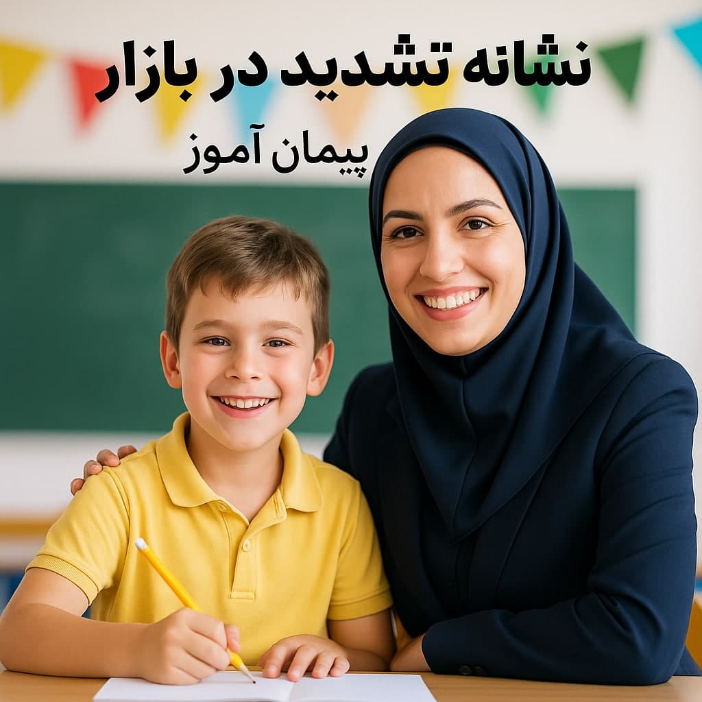 طرح درس تمام‌ساحتی فارسی اول ابتدایی (نشانه تشدید) | مقام‌آور، استاندارد، ویژه جشنواره‌ها