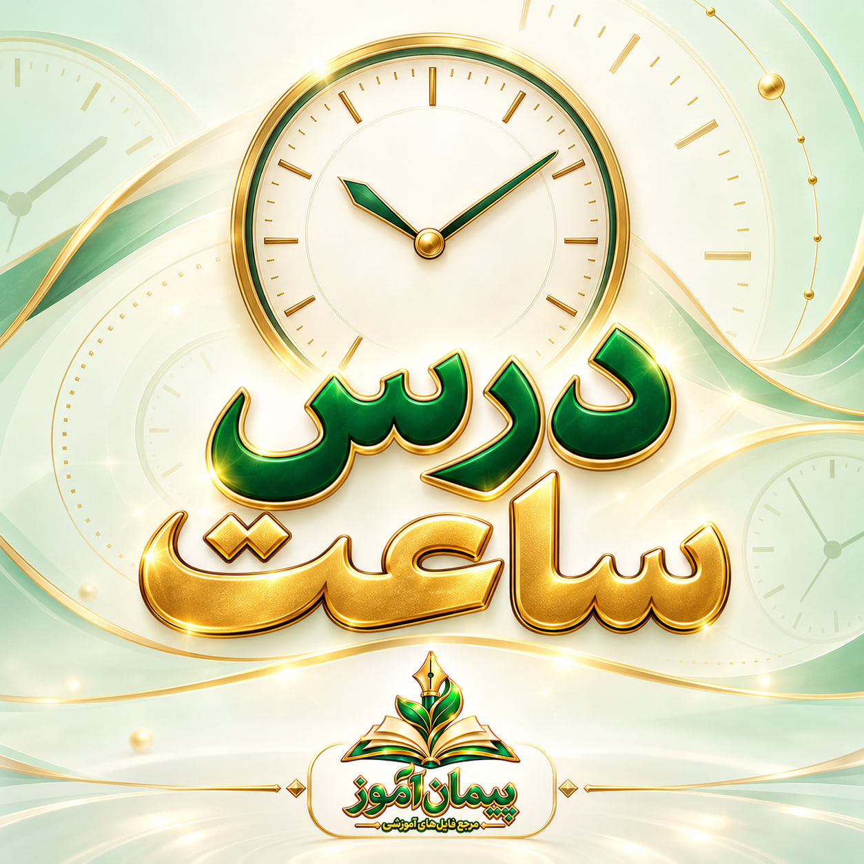 طرح درس تمام‌ساحتی درس ساعت پایه دوم دبستان 🕒 | استاندارد، مقام‌آور، تنظیم‌شده بر اساس ساحت‌های شش‌گانه | اثر دکتر پیمان عرفانی