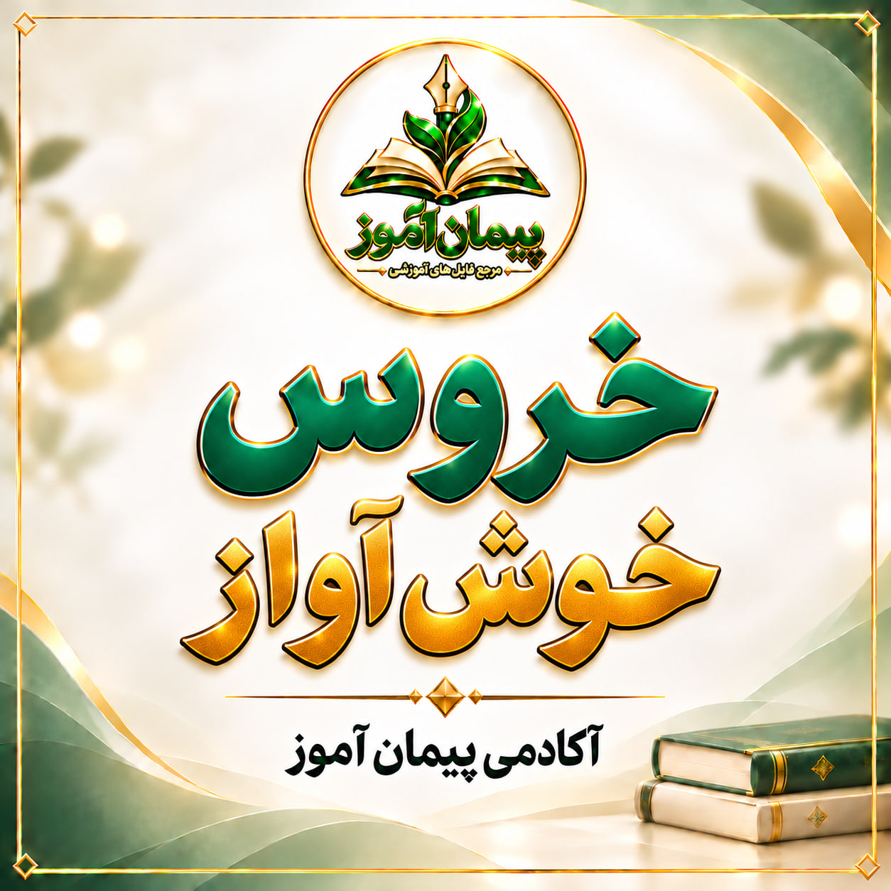 طرح درس تمام ساحتی «خروس خوش‌آواز» | فارسی اول دبستان | تنظیم‌شده بر اساس ساحت‌های شش‌گانه تربیتی