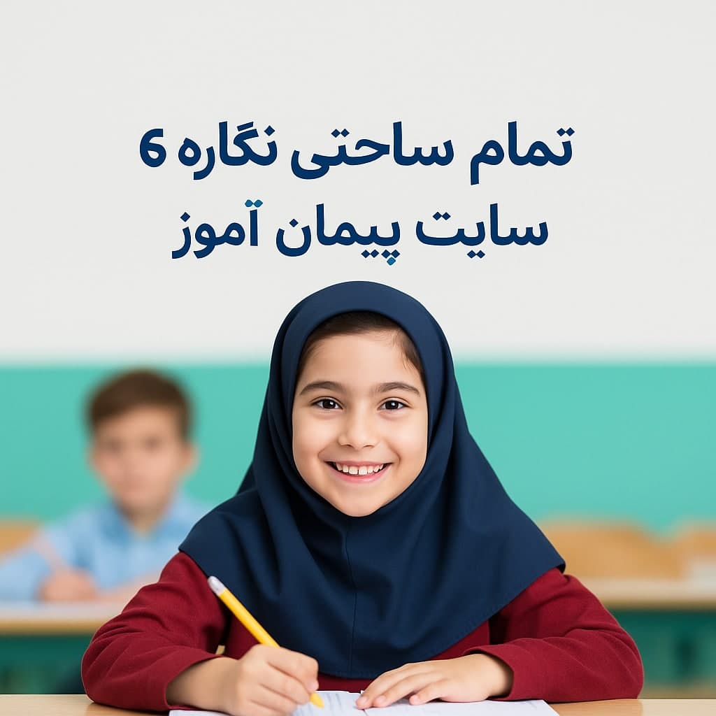طرح درس تمام ساحتی نگاره 6 فارسی اول دبستان | ویژه جشنواره‌ها، استاندارد و مقام‌آور