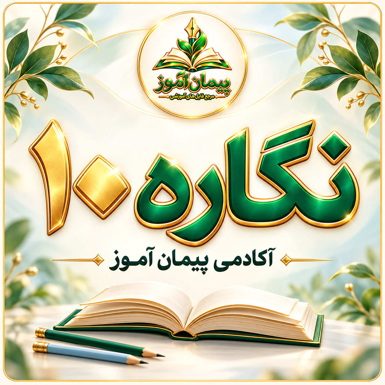طرح درس تمام ساحتی نگاره ۱۰ نوروز در خانه ما | فارسی اول ابتدایی (بر اساس ساحت‌های شش‌گانه، مقام‌آور و تضمینی)