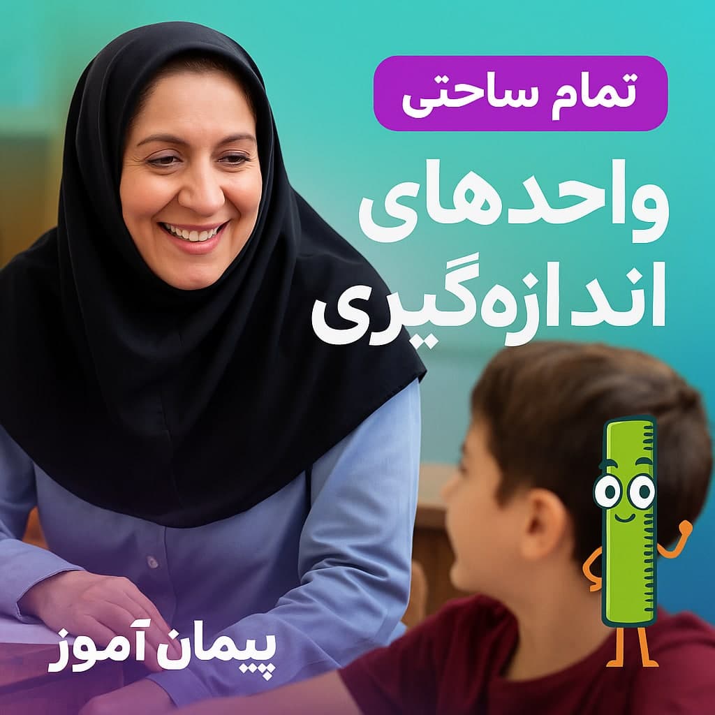 طرح درس تمام‌ساحتی ریاضی پایه ششم – واحدهای اندازه‌گیری سطح (صفحه ۸۸ تا ۹۳)